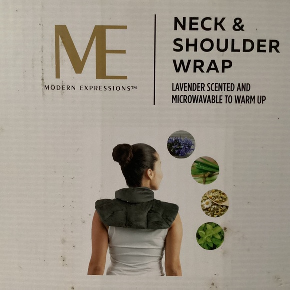 Modern Expressions Neck & Shoulder Wrap Lavender Scented NEW - Picture 8 of 10